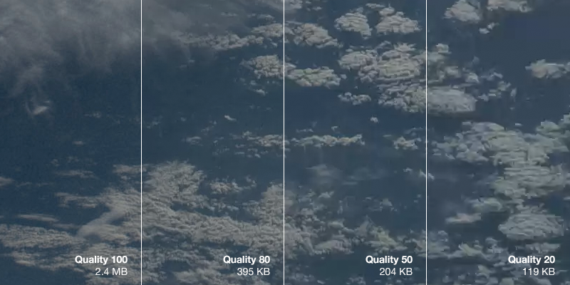WebP Comparison - Earth